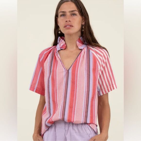 NWT A Shirt Thing MARGOT EYELET
LIME Blouse Size Large - Picture 2 of 11